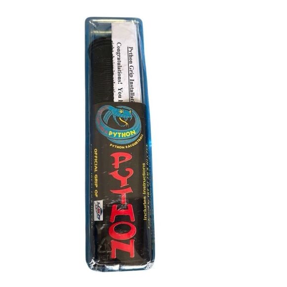 Python Black Racquetball Grip *New* - Picture 1 of 4